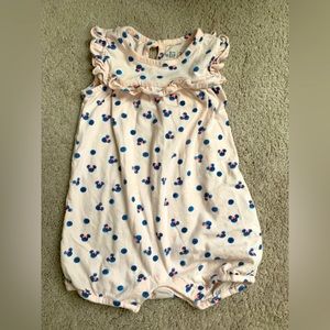 Baby Gap Minnie Mouse bubble / romper